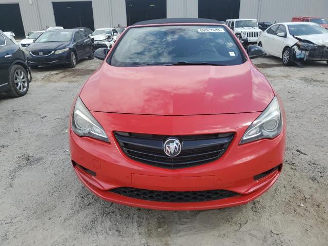 W04WJ3N52JG028589 - 2018 BUICK CASCADA SPORT TOURING RED photo 5