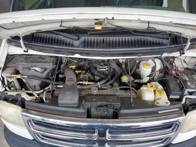 2B5WB35Z61K545934 - 2001 DODGE RAM WAGON B3500 WHITE photo 11