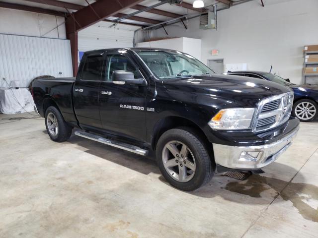 1C6RD7GT2CS306797 - 2012 DODGE RAM 1500 SLT BLACK photo 4