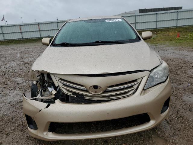 5YFBU4EE1DP196227 - 2013 TOYOTA COROLLA BASE CREAM photo 5