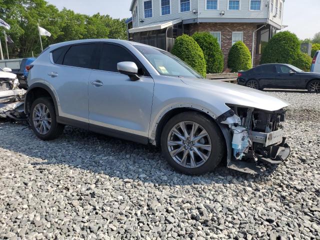 JM3KFBDM3M1319836 - 2021 MAZDA CX-5 GRAND TOURING SILVER photo 4