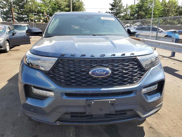 1FM5K8GC4LGA35369 - 2020 FORD EXPLORER ST BLUE photo 5