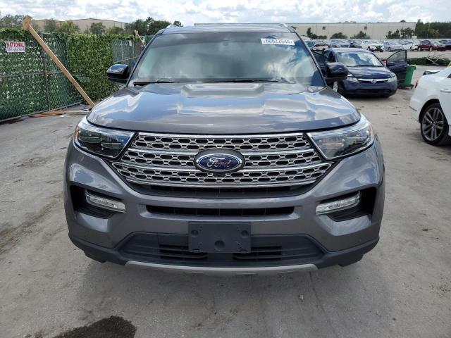 1FMSK7FH6NGB05578 - 2022 FORD EXPLORER LIMITED GRAY photo 5