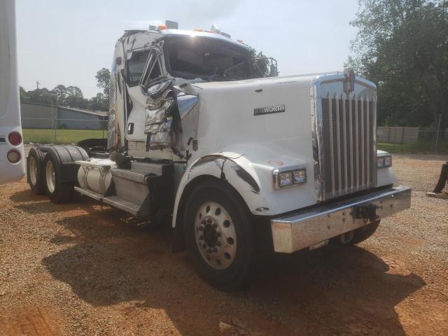 1XKWD49X4KJ256763 - 2019 KENWORTH CONSTRUCTI W900 WHITE photo 1