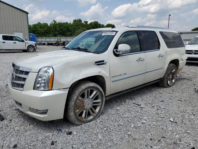 1GYS4KEF6ER240334 - 2014 CADILLAC ESCALADE ESV PLATINUM თეთრი ფოტო 1