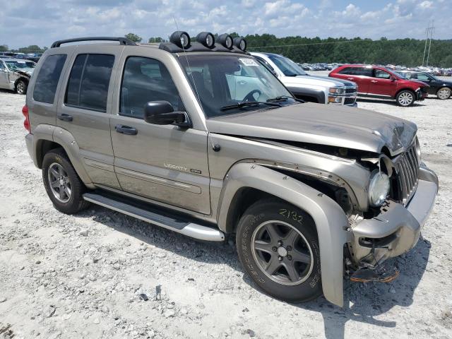 1J4GK38K12W367600 - 2002 JEEP LIBERTY RENEGADE TAN photo 4