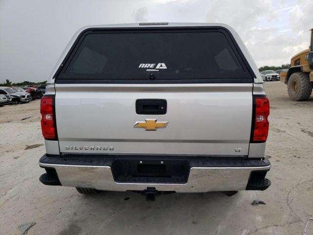 3GCUKREC0JG395216 - 2018 CHEVROLET SILVERADO K1500 LT SILVER photo 6