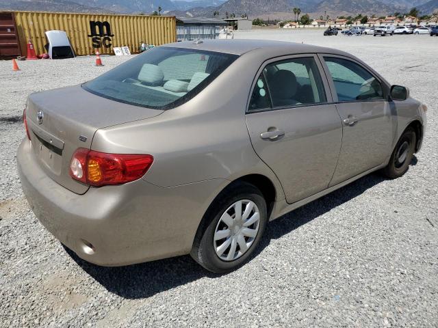 2T1BU40E59C124817 - 2009 TOYOTA CAROLLA BASE GOLD photo 3