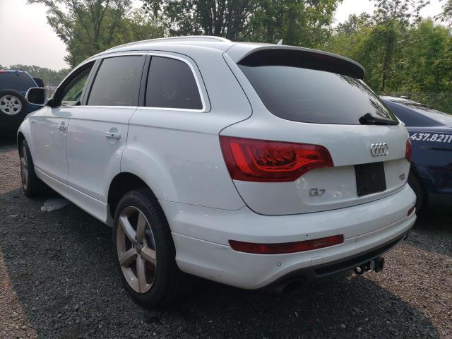 WA1DGAFE9FD020698 - 2015 AUDI Q7 PRESTIGE WHITE photo 2