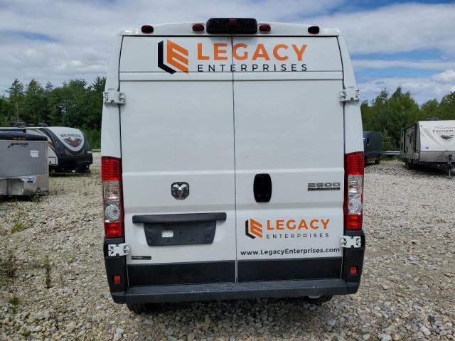 3C6LRVDG2PE562837 - 2023 RAM PROMASTER 2500 HIGH WHITE photo 6