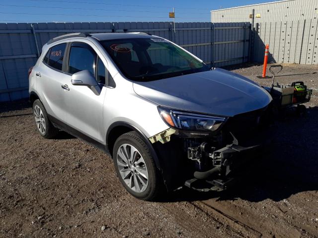 KL4CJESB4JB592752 - 2018 BUICK ENCORE PREFERRED SILVER photo 1