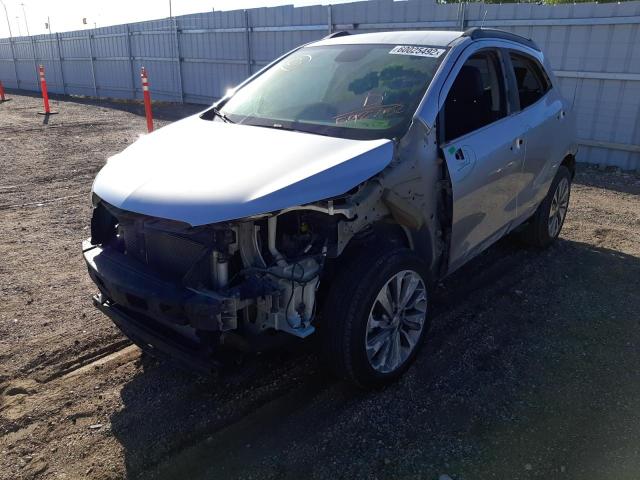 KL4CJESB4JB592752 - 2018 BUICK ENCORE PREFERRED Silber Foto 2