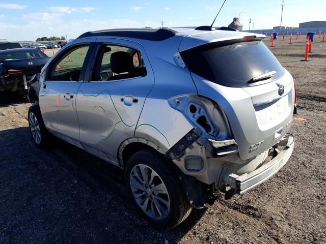 KL4CJESB4JB592752 - 2018 BUICK ENCORE PREFERRED SILVER photo 3