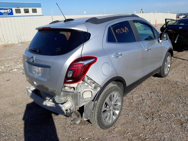 KL4CJESB4JB592752 - 2018 BUICK ENCORE PREFERRED Silber Foto 4