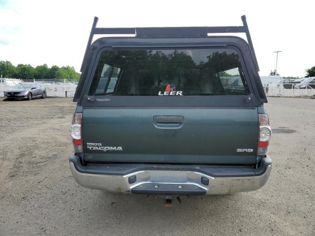 5TFTX4CN7BX003219 - 2011 TOYOTA TACOMA ACCESS CAB მწვანე ფოტო 6