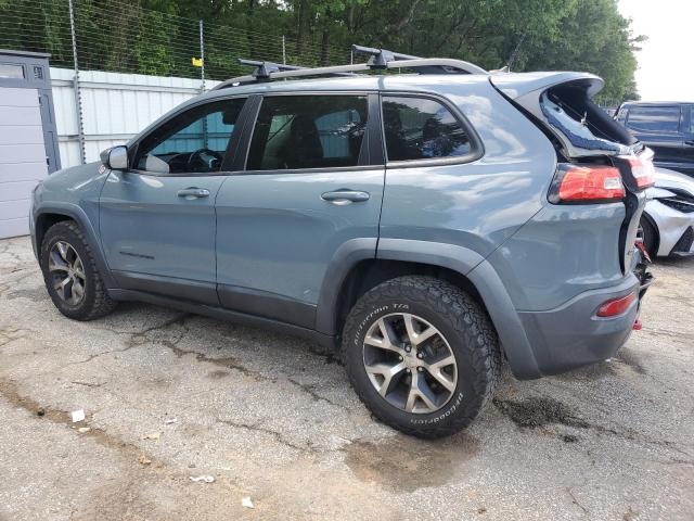 1C4PJMBS9EW201904 - 2014 JEEP CHEROKEE TRAILHAWK GRAY photo 2