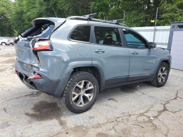 1C4PJMBS9EW201904 - 2014 JEEP CHEROKEE TRAILHAWK GRAY photo 3