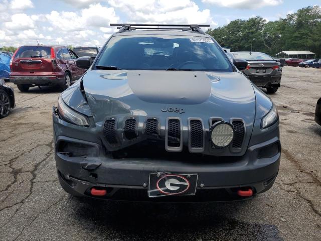 1C4PJMBS9EW201904 - 2014 JEEP CHEROKEE TRAILHAWK GRAY photo 5