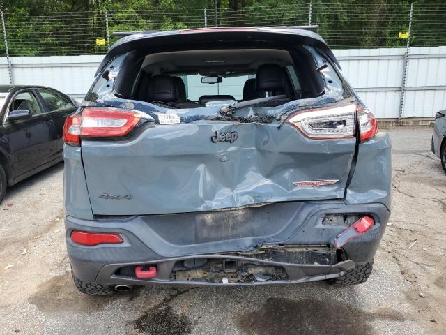 1C4PJMBS9EW201904 - 2014 JEEP CHEROKEE TRAILHAWK GRAY photo 6