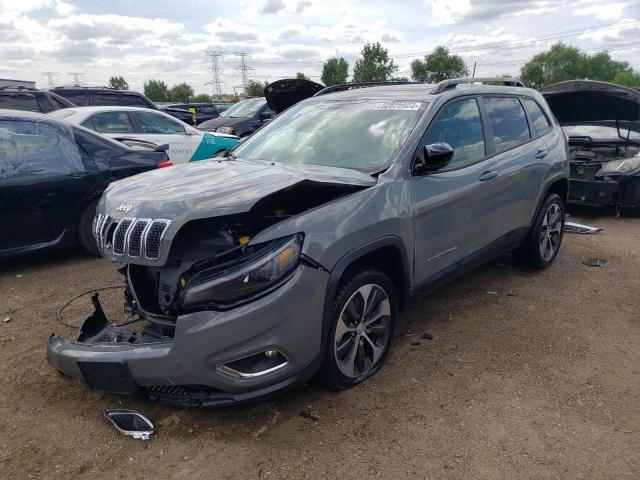 1C4PJMDX5ND540244 - 2022 JEEP CHEROKEE LIMITED GRAY photo 1