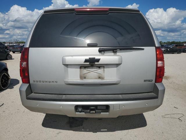 1GNSCJE03CR101376 - 2012 CHEVROLET SUBURBAN C1500 LT SILVER photo 6