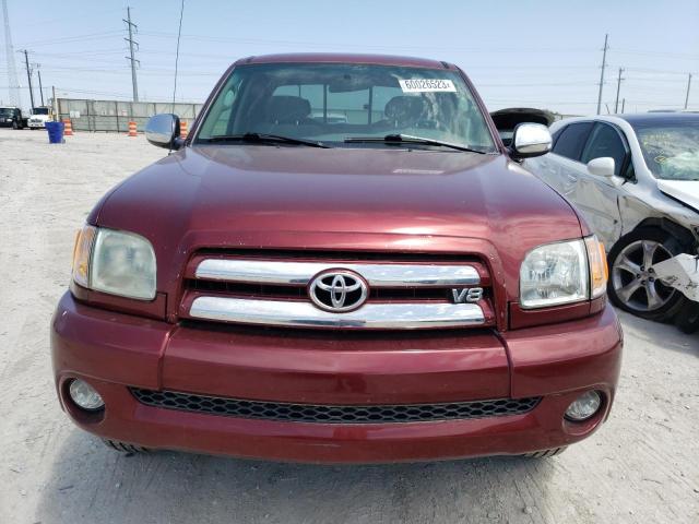 5TBBT441X3S333004 - 2003 TOYOTA TUNDRA ACCESS CAB SR5 BURGUNDY photo 5