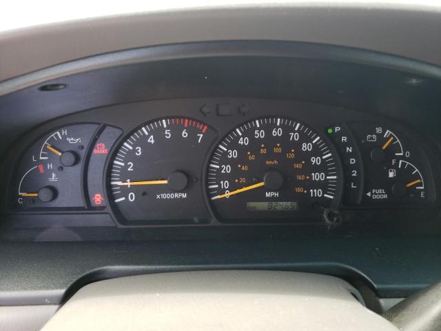 5TBBT441X3S333004 - 2003 TOYOTA TUNDRA ACCESS CAB SR5 BURGUNDY photo 9