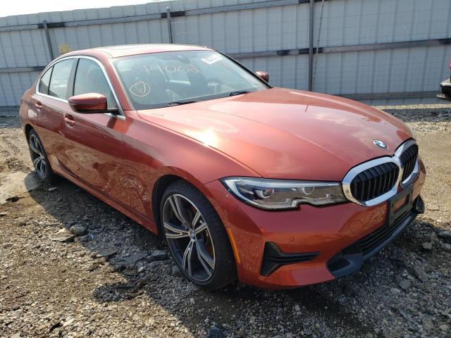 WBA5R7C53KFH26656 - 2019 BMW 330XI ORANGE photo 4