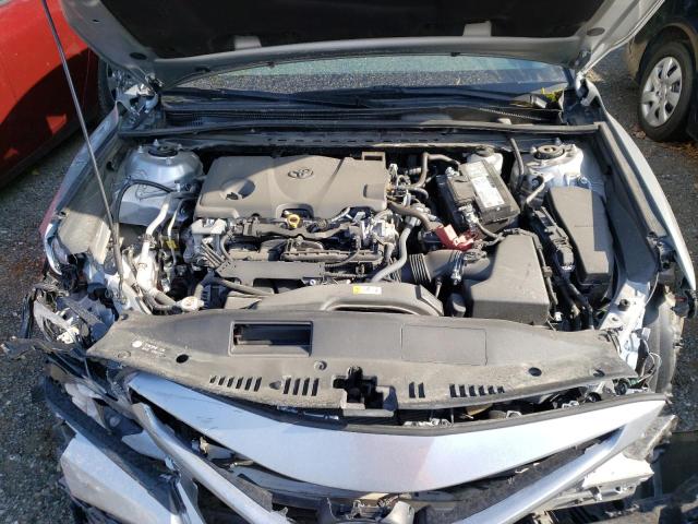 4T1G11BK1RU113280 - 2024 TOYOTA CAMRY SE NIGHT SHADE SILVER photo 11