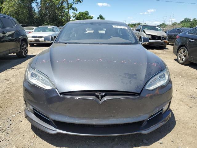 5YJSA1E25FF103107 - 2015 TESLA MODEL S 灰色 照片 5