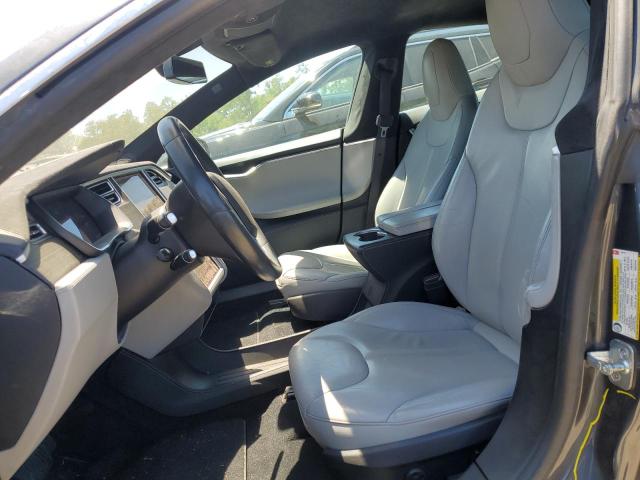 5YJSA1E25FF103107 - 2015 TESLA MODEL S 灰色 照片 7