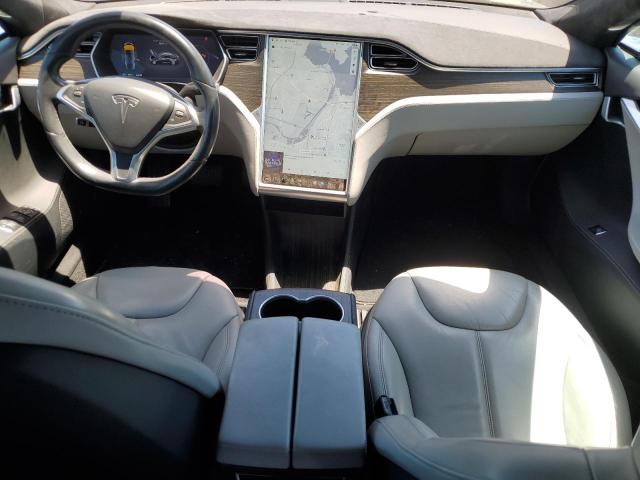5YJSA1E25FF103107 - 2015 TESLA MODEL S 灰色 照片 8