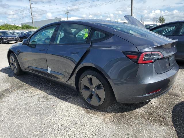 5YJ3E1EA8PF561452 - 2023 TESLA MODEL 3 GRAY photo 2