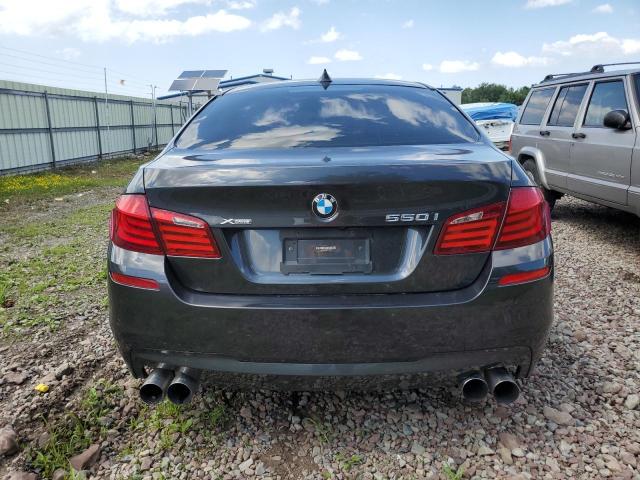 WBAFU9C55DDY72437 - 2013 BMW 550 XI CHARCOAL photo 6