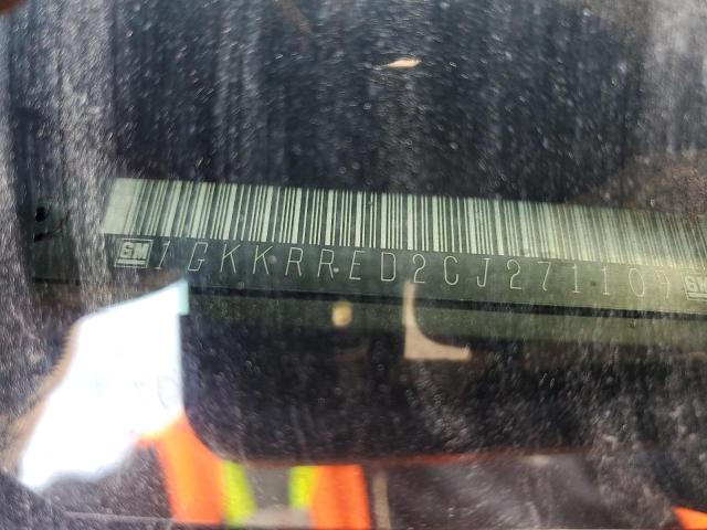 1GKKRRED2CJ271109 - 2012 GMC ACADIA SLT-1 BLUE photo 13