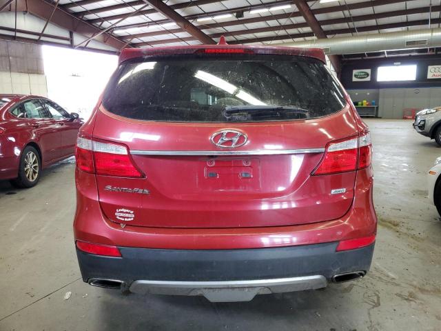 KM8SMDHF4FU097908 - 2015 HYUNDAI SANTA FE GLS RED photo 6