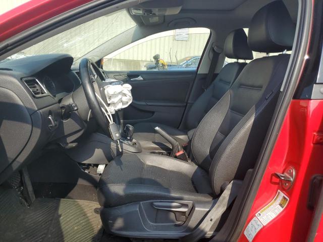 3VWDP7AJ0CM349820 - 2012 VOLKSWAGEN JETTA SE RED photo 7