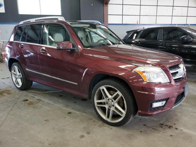 WDCGG8HB7BF593798 - 2011 MERCEDES-BENZ GLK 350 4MATIC MAROON photo 4