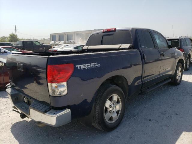 5TFRV54168X037033 - 2008 TOYOTA TUNDRA DOUBLE CAB BLUE photo 3