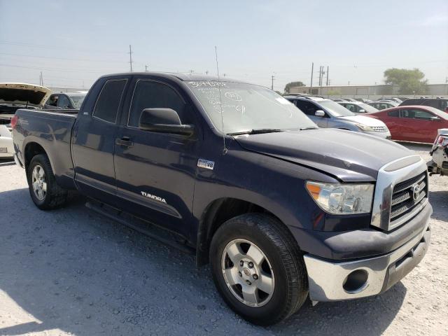 5TFRV54168X037033 - 2008 TOYOTA TUNDRA DOUBLE CAB BLUE photo 4