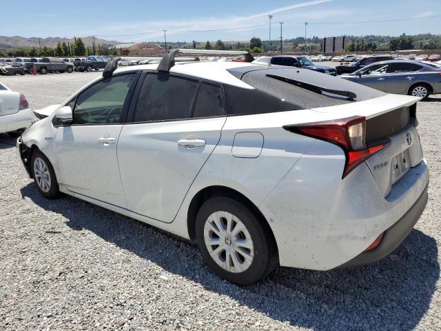 JTDKARFU7L3122572 - 2020 TOYOTA PRIUS L WHITE photo 2