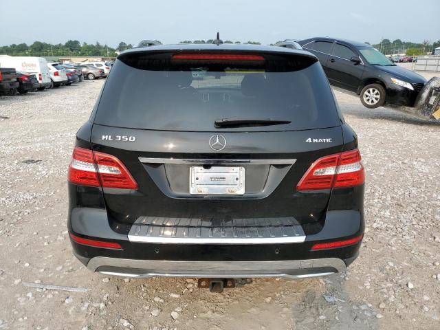 4JGDA5HB0EA292778 - 2014 MERCEDES-BENZ ML 350 4MATIC BLACK photo 6