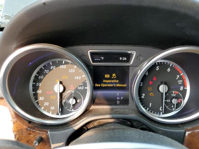 4JGDA5HB0EA292778 - 2014 MERCEDES-BENZ ML 350 4MATIC BLACK photo 9