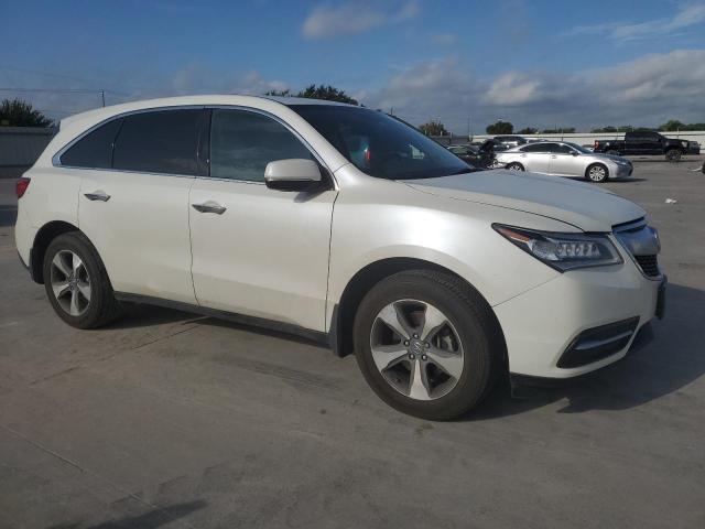 5FRYD3H24EB018927 - 2014 ACURA MDX WHITE photo 4