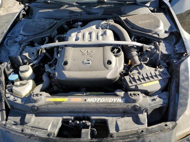 JN1AZ34E46M352990 - 2006 NISSAN 350Z COUPE BLACK photo 11
