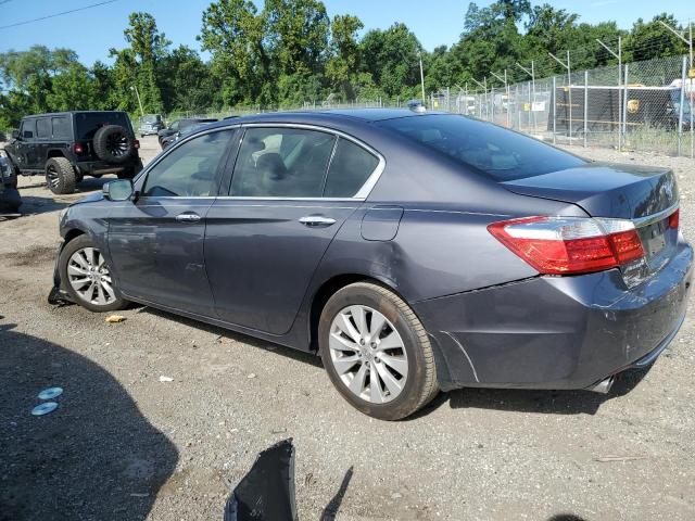 1HGCR3F83DA033030 - 2013 HONDA ACCORD EXL GRAY photo 2