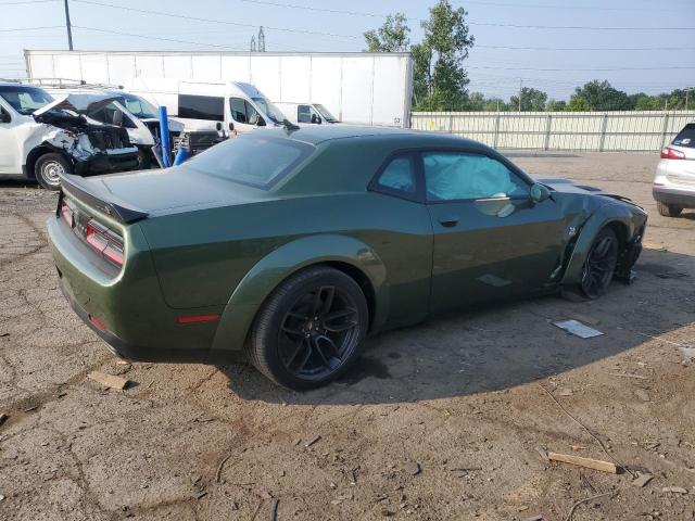 2C3CDZFJ9MH568498 - 2021 DODGE CHALLENGER R/T SCAT PACK GREEN photo 3