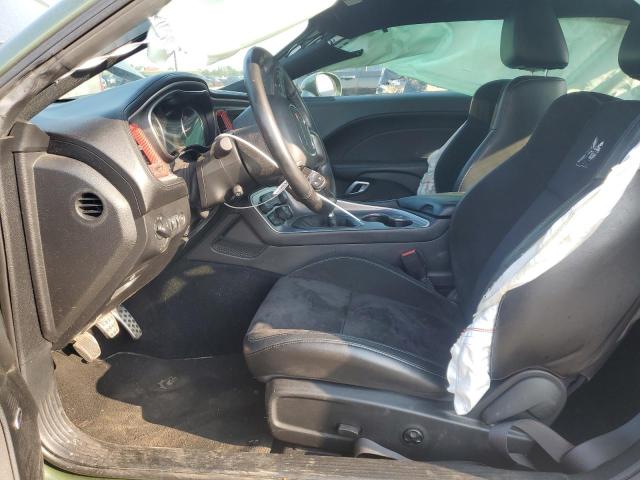 2C3CDZFJ9MH568498 - 2021 DODGE CHALLENGER R/T SCAT PACK GREEN photo 7