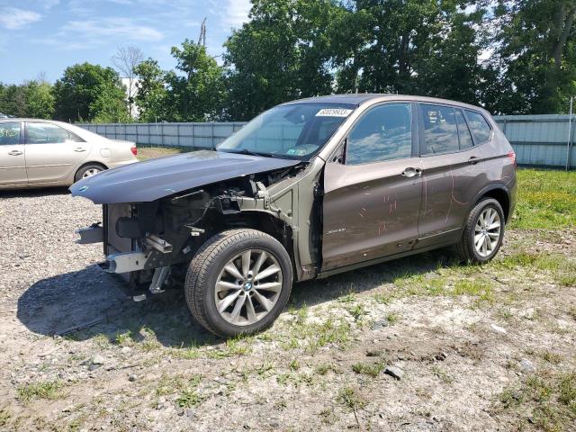 5UXWX9C50D0A15543 - 2013 BMW X3 XDRIVE28I BROWN photo 1