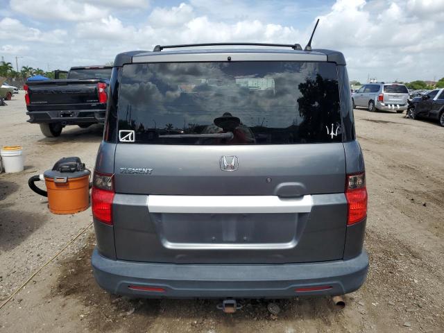 5J6YH1H30AL000493 - 2010 HONDA ELEMENT LX GRAY photo 6